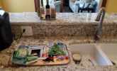 Schipperke Cozy Christmas Dish Drying Mat Absorbent Dish Drying Mat Pad for Kitchen Counter Dish Drainer Mat for Countertop, 14 x 21", Multicolor